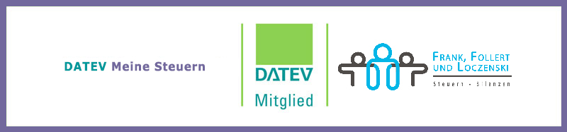 Drücken Sie auf den Banner um sich bei DATEV Unternehmen Online mit Ihren Zugangsdaten anzumelden.